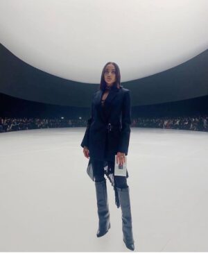 Fatima Al-Momen Instagram - I couldnāt make it to pfw, but hereās some through back moments in Paris