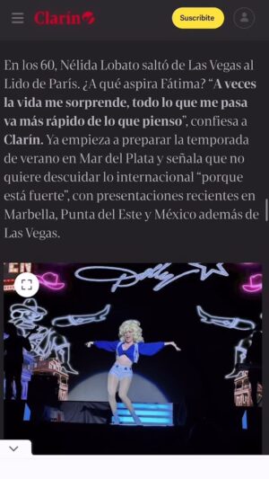 Fátima Flórez Instagram - Espectacular entrevista de @clarincom en LAS VEGAS! 💯🙌 Éxito total! #soldout 🎉 Cobertura internacional @paulamlugones 
.
.
.
#lasvegas #fatimaflorez #show #showwoman #
