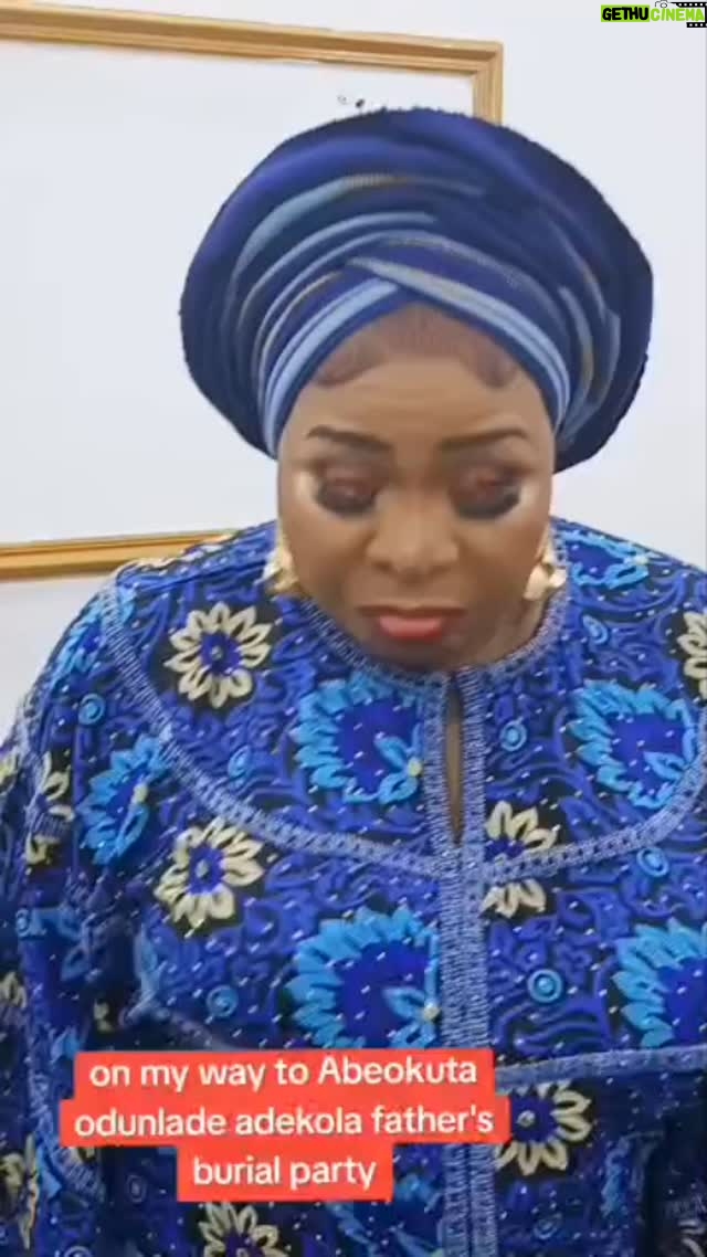 Fausat Balogun - 5.7K Likes - On my to my handsome nd humble son @odunomoadekola father burial party at Abekuta