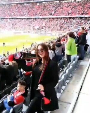 Feriel Graja Instagram - Congratulations to @fcbayern 🙌❤ the champions of Europe 🎊 #FCbayern #miasanmia