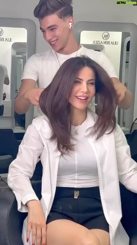 Feriel Graja - 9.5K Likes - Always pampered with love by @liliabenaziza  @liliabenazizastyle 
My hair Color and style  done by the talented @ahmed.el.masri7 😘 ...