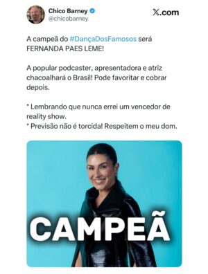 Fernanda Paes Leme Instagram - Tô eliminada! Não fiz o requisito.