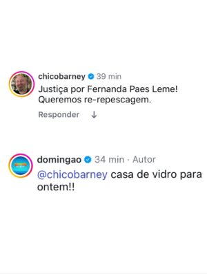 Fernanda Paes Leme Instagram - Tô eliminada! Não fiz o requisito.