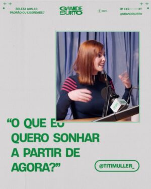 Fernanda Paes Leme Instagram - O tempo tá aí, não para... E as demandas também não! É ficar bonita, é se manter relevante profissionalmente, é cuidar da mente, é tanta coisa. No @grande.surto dessa semana, eu recebi a @titimuller_ e @martchela___ pra falar sobre como é chegar aos 40 no pique!!! Tem link na bio pra assistir ao episódio completo.