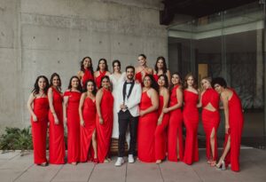 Fernanda Urdapilleta Instagram - the “I do crew” wearing @wearecruella ❤️ de lo primero que elegí en la preparación de mi boda, fue quien iba a vestir a mis damas y no me equivoqué! Gracias Cruella por hacer este sueño realidad y por ser nuestras cómplices en este día tan importante!