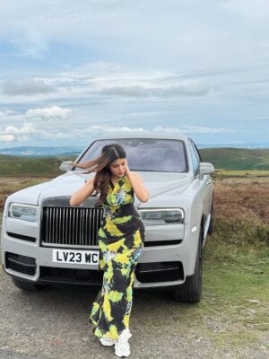 Geet Goraya Instagram - Just a fav gurl❤️with fav car🤍
@geetgoraaya_official 

#post #geetgoraya #instagram #viral 
#newpost #instagram