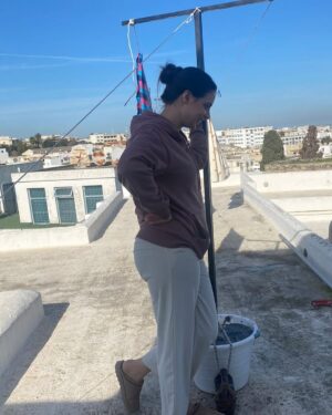 Ghada Chaka Instagram - Hello 👋 ✨ it’s me Hallouma 🇹🇳 الفتنة
Directed by @saoussenjemni ❤️
#alfitna #ramadankareem🌙