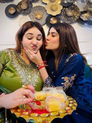 Ginni Soni Instagram - Happy rakshabandhan..🫀🧿