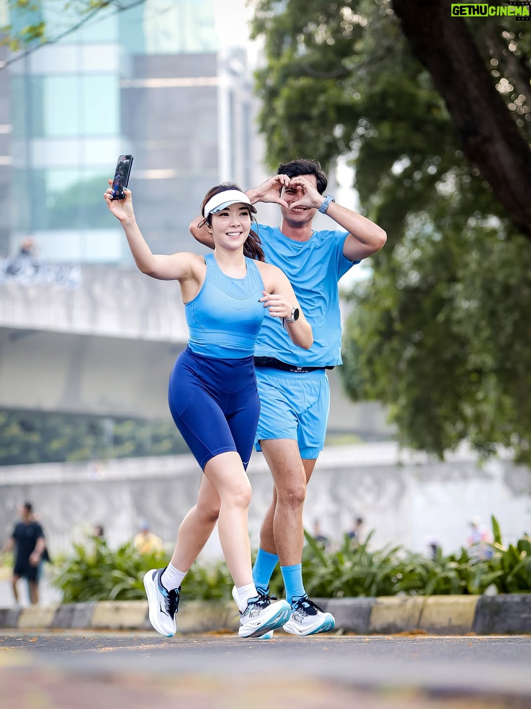 Gisella Anastasia - 188.2K Likes - Grateful for this morning — for 27 minutes of running beside you at your 27. (Karna kalo 27k kejauhan yaaaaa😛tidurmu baru 2jam itu kayaknya😬🤧) —

For how you show up fully, even in the little things.
For your steady effort, your quiet strength.
For the warmth you bring, and the space you hold.
For the way you care — deeply, and gently.

And most of all, for the person you are and the one you’re still becoming in this new age.

May God guide every step you take, in all you do and all you are called to be. 🤍

HAPPY BDAY!