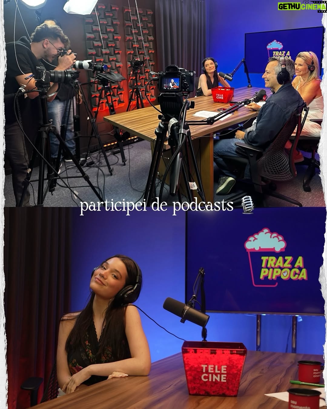 Giulia Benite - 190.9K Likes - 2024 chegando ao fim. Guardo um pedaço de mim nesse ano incrível que vivi, e sempre levarei comigo grandes partes dele também. Foram tantas oportunidades de fazer o que amo (nem coube tudo aqui!), viver experiências que encheram meu coração de alegria e me sentir genuinamente grata por tudo que fiz e todos que cruzaram meu caminho. Nesse próximo ano, que possamos continuar escrevendo as histórias dos nossos próprios filmes, onde somos todos os personagens principais (e viva o cinema nacional, claro!) 🎥💖🎬