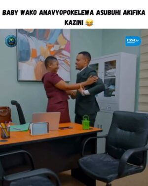 Godliver Gordian Instagram - Wakati wengine wamepokelewa na office bae 🧐 sisi tunapokelewa na #Juakali leo J5-Jmosi.
#maishamagicbongo #officebaevibes