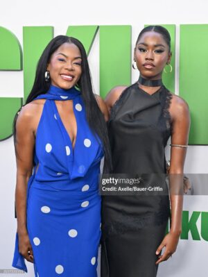 Golden Brooks Instagram - The TEA…. Me and babygirl came out to support the immensely talented and beautiful @keke in @amazonprime @amazonmgmstudios THE PICKUP MOVIE alongside #eddiemurphy #petedavidson and #evalongoria directed by @timkstory 🎬🎬
Such a fun movie!!! And got to see some of my favorite people!!
Thank you @makeupbyjulissv
Dresses(both ) @zara