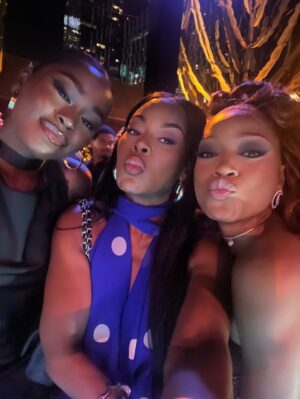 Golden Brooks Instagram - The TEA…. Me and babygirl came out to support the immensely talented and beautiful @keke in @amazonprime @amazonmgmstudios THE PICKUP MOVIE alongside #eddiemurphy #petedavidson and #evalongoria directed by @timkstory 🎬🎬
Such a fun movie!!! And got to see some of my favorite people!!
Thank you @makeupbyjulissv
Dresses(both ) @zara