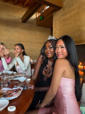 Golden Brooks Instagram - Help me wish my very niche teenager who loves music before her time, a renowned make- up enthusiast at this point, and an actress in the making, a very HAPPY SWEET 16th BIRTHDAY 🎂. My Dakota Tao Woodside you never cease to amaze me! I’m not gonna lie, these teen years are challenging ( including the driving lessons😭) but I wouldn’t wanna go through this journey with anyone other than you! I am so excited to see your future unfold! My creative girl! I’m always going to love you unconditionally, even when some say, you may not deserve it… I know the soft moments when you always say “I’m sorry… I love you mom” love you too munchie! 🌸💟 Happy #sweet16
A time was had! Thank you to all the peeps who came out to celebrate. 🎉 Thank you to our phenomenal photographer @kamel.bentot who was with us all night, capturing our beauty in her black dress! 👗 🖤
#happybirthday @angelglitchh1 💗💗💗💗