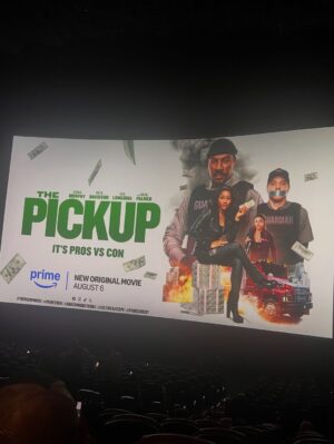 Golden Brooks Instagram - The TEA…. Me and babygirl came out to support the immensely talented and beautiful @keke in @amazonprime @amazonmgmstudios THE PICKUP MOVIE alongside #eddiemurphy #petedavidson and #evalongoria directed by @timkstory 🎬🎬
Such a fun movie!!! And got to see some of my favorite people!!
Thank you @makeupbyjulissv
Dresses(both ) @zara