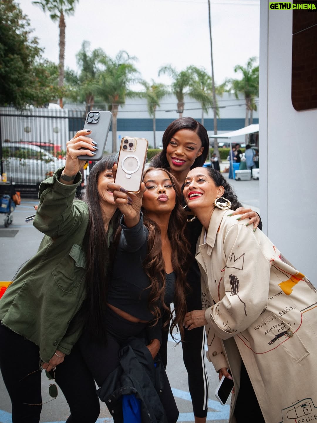 Golden Brooks - 50.9K Likes - OH HELL YES! I’m still pinching myself!! My #girlfriends there through thick and thin!  Some #BTS with the @patternbeauty team!! Wow!! Thank you so much for letting us join this monumental journey with your fierce creator @traceeellisross 
We are so proud of you! 

Shout out to the entire @patternbeauty team and beauty/wardrobe!! And I can’t sing enough praises to our extraordinary director @childartiste you are pure magic!! Your vision and how you capture such beauty, is absolutely flawless…

Here’s to #pattern cocktails, curls, hydration and  girlfriends forever!! 🍸🍸🍸🍸🤎🤎🤎🤎 
#okaypattern  Now go get you those curling irons!