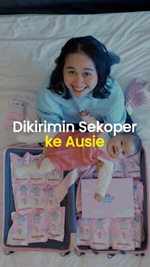 Gritte Agatha Instagram - Iseng bikin reels, eh malah dikirimin Top To Toe Pink SEKOPER ke Melbourne š„¹Terharu ngakak campur jadi satu š
Thank you Kodomo Baby, Agatha makin semangat mandinya nih!
#CeritaBahagiaSaatMandi