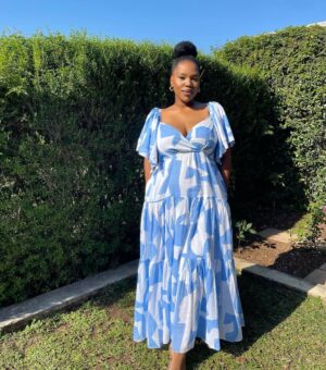 Gugu Gumede Instagram - summer dresses even in winter - gotta love durban 💕