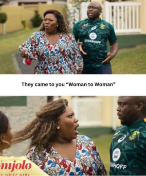 Gugu Gumede Instagram - Mama, I’m on Netflix 🥹🙏🏾😆
“Umjolo - The Gone Girl” drops this Friday on @netflixsa. Thank you @stainedglasstv; it’s always an honor to collaborate with you.
👗: @indonifashionhouse