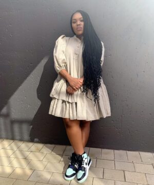 Gugu Gumede Instagram - the “dresses and jordans” type
.
.
.
.
👗: @indonifashionhouse