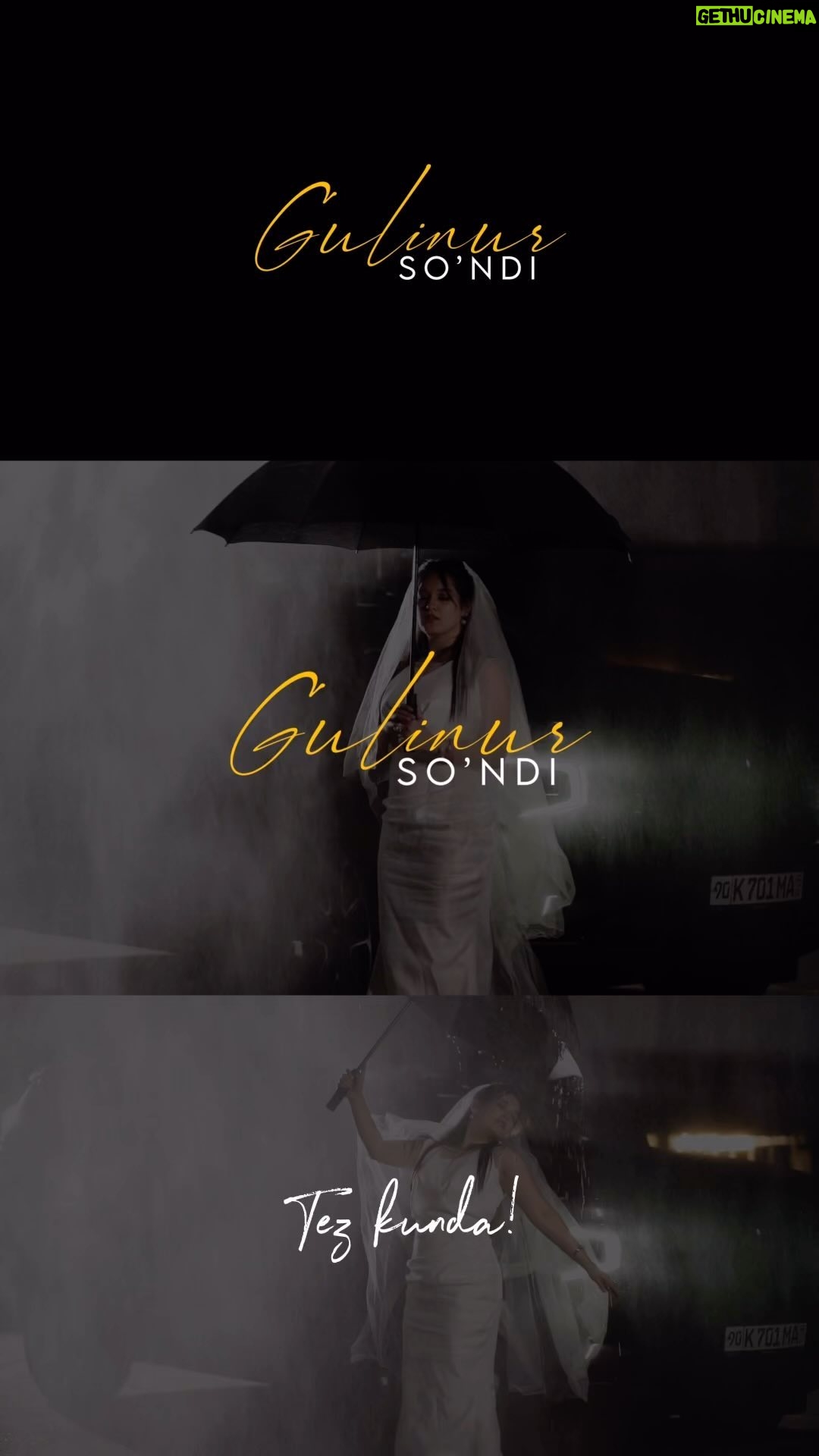 Gulinur - 18.5K Likes - 27-APREL 18:00 DA “SO’NDI” ASHULLAMNI BARCHA INTERNET TARMOQLARIDA KUZATING🕊️🎥 @kmm_bmw @sarvar_azim_official @jam_studio_official @behzod_ubaydullayev