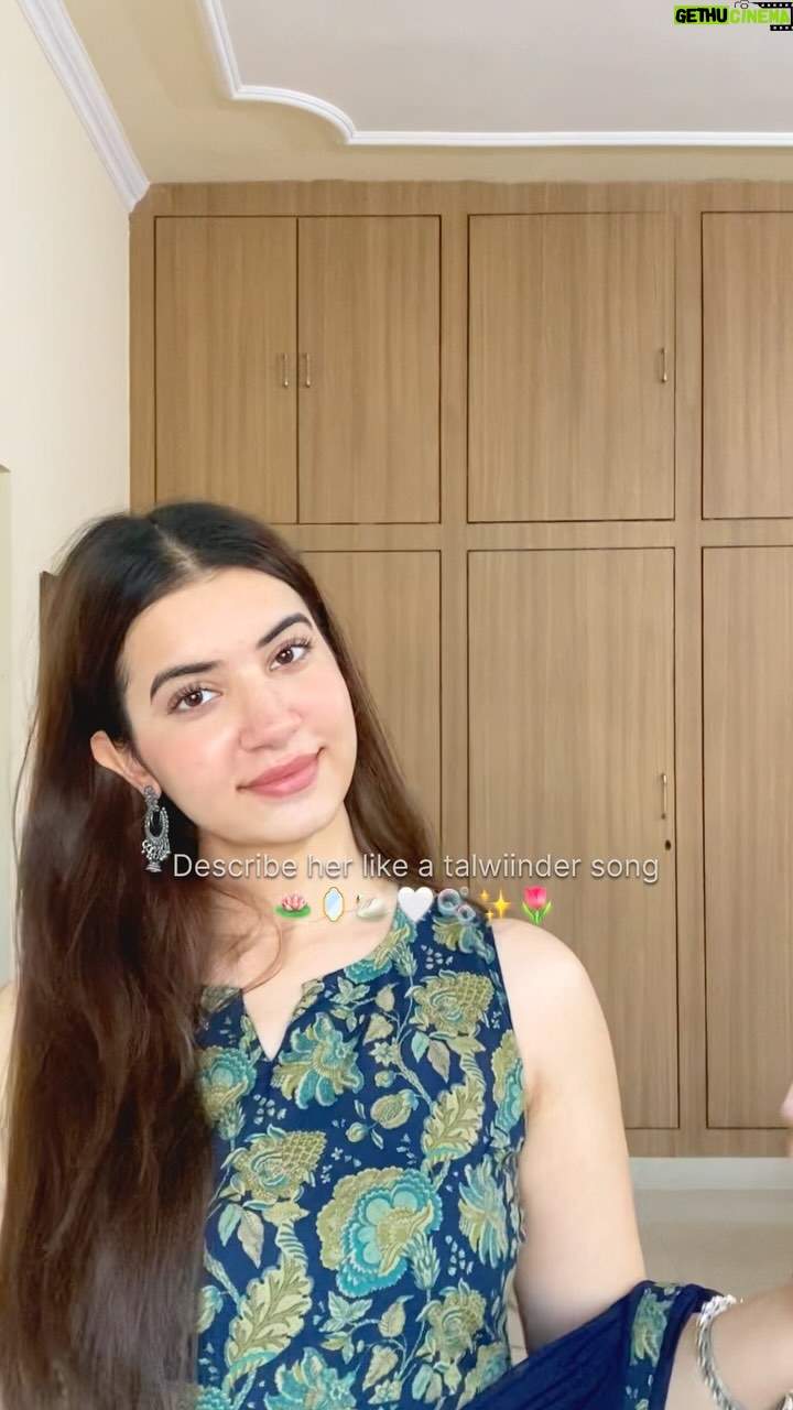 Gurnoor Kaur - 30.5K Likes - Subah haseen meri shaam haseen ae🪞🌷🪐🦢🤍