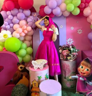 Hager Ahmed Instagram - Our beautiful masha’s birthday 💕💕😍
Ghalia is turning 2
اللهم احغظ اولادنا وأطفالنا يارب 🤲🏻