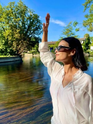 Haifa Rahim Instagram - In those quiet moments surrounded by good people, love , nature and in the company of animals you remember what truly matters: simplicity, connection, and the quiet magic of the present moment.
