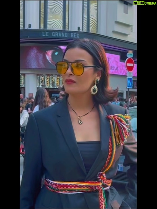 Haifa Rahim - 17.1K Likes - Another pictures at the grand Rex sabali world premiere of @djsnake 
DA: Hayfaa Rahim 
#paris #algeria