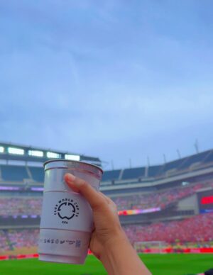 Hamisa Mobetto Instagram - The stadium is for the game, but the spotlight? That’s mine ✨
.
#fifaclubworldcup #fifa #football #wydad #juventus #america