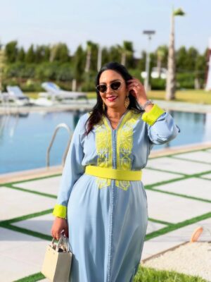 Hanane Ibrahimi Instagram - شكرا لكل جميل بقي جميلا معنا حتى النهاية❤️
@bijouterie_rayane @maison_ducaftan1
#instaphoto #instamood #casablanca #morocco #momofgirls #actress #art #fun #party #caftan #moroccancaftan #beauty #glam #smile #live #love ❤️
