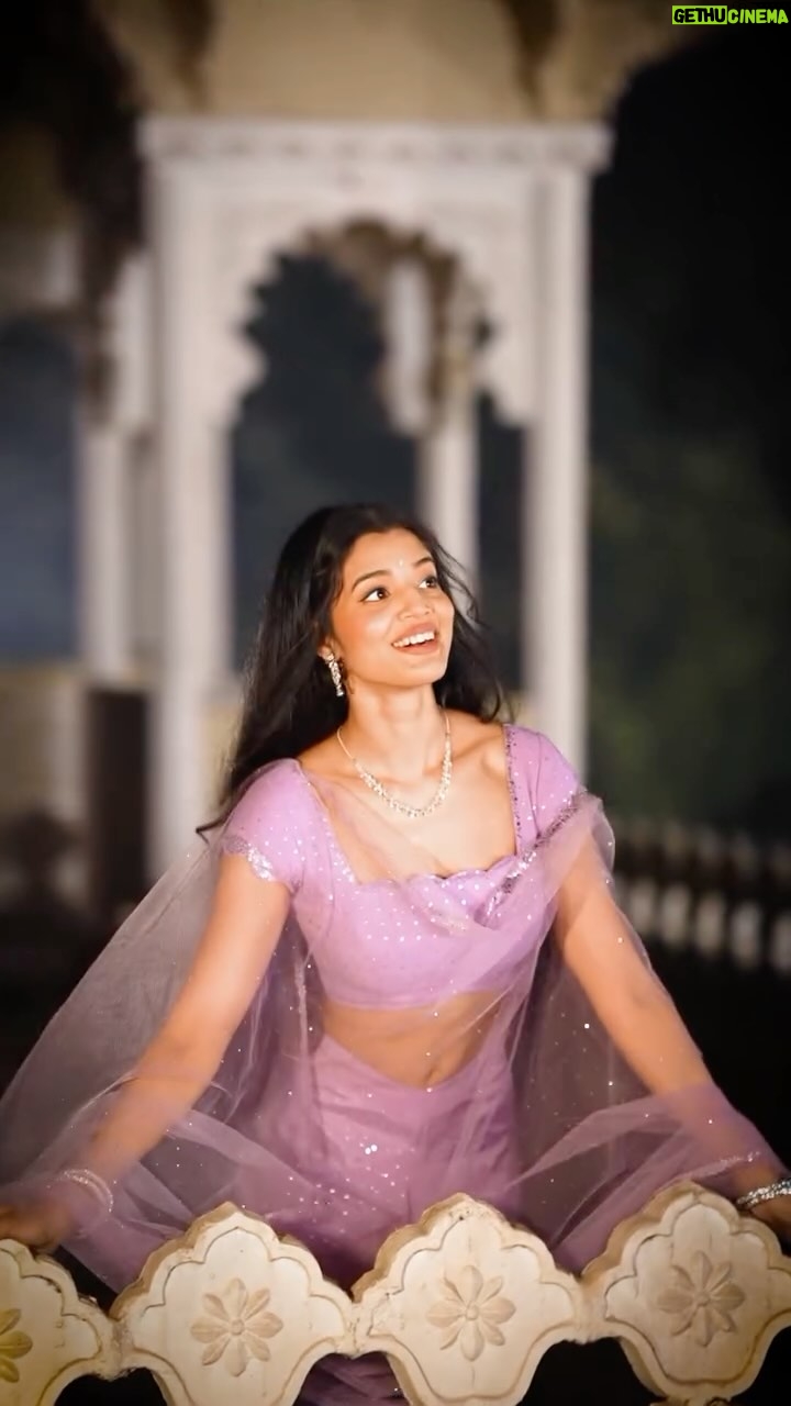 Harshita Karma - 558.2K Likes - Recreated Nandini’s iconic Lavender lehenga from Hum Dil De Chuke Sanam 💜✨

It took a lot of effort (and family teamwork) to put this outfit together from scratch, and I tried my best to match the original! 🙈🥹 
Let me know what you think 💜

Location @hotelgautam_lon_goa_mwr 
VC @sarthak.films @yaasaaviiii 
Outfit from scratch ✨

( chand chupa badal mein, lavender lehenga, Nandini lehenga, cosplay, Aishwarya Rai, hum dil de chuke saman, bhansali films, sanjay leela bhansali, Bollywood, outfit from scratch, recreation, viral lehenga, Harshita Karma)