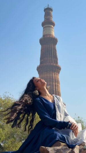 Harshita Karma Instagram - The Beauty of Qutub Minar 💙