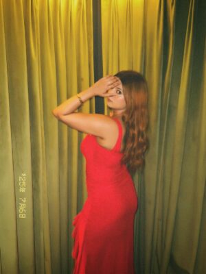 Harshita Singh Gaharwar Instagram - Pin me as Red outfit inspiration!💃🏻