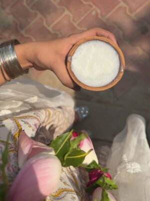 Harshita Singh Gaharwar Instagram - Vrindavan💗🦚🪷