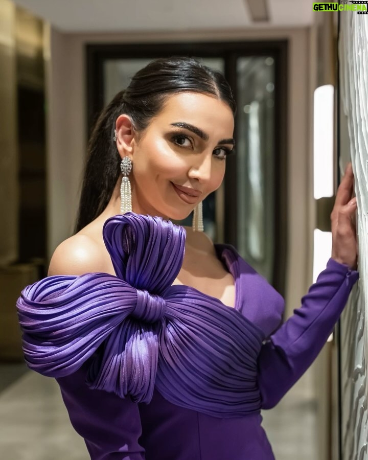 Heba Al-Hussein - 3.1K Likes - Making a statement in purple at the Cannes Film Festival 💜✨

Image and style director : @eliomoussallem 
Wearing : @nourfathallah
Management : @mbctalent

#SaudiCinema #Cannes2024 #mbctalent