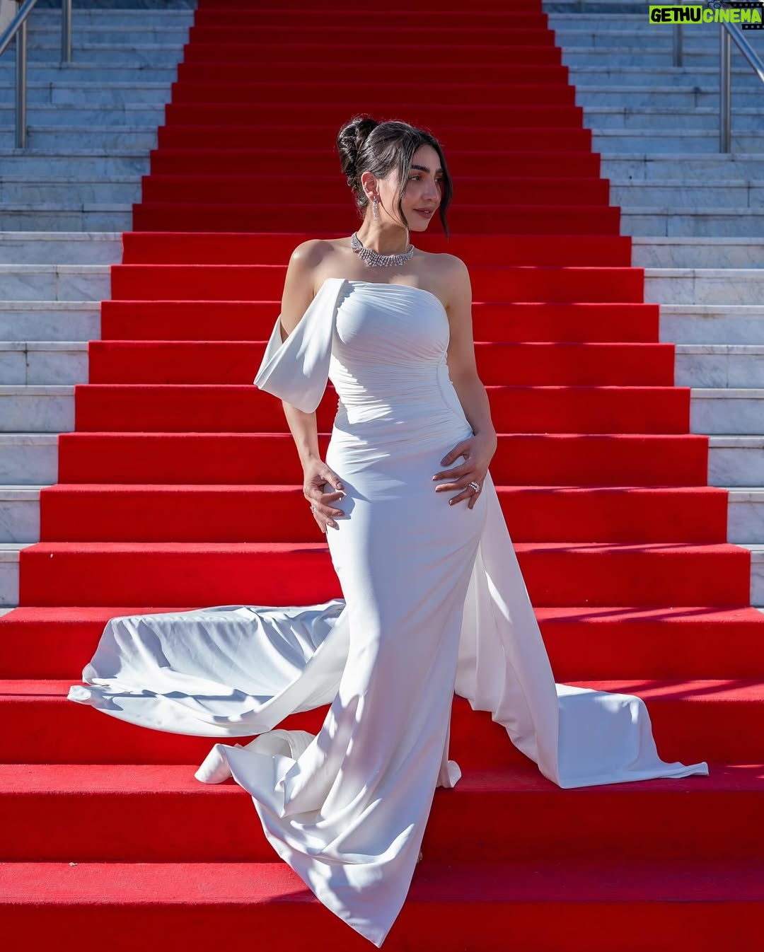 Heba Al-Hussein - 8.3K Likes - ‏An unforgettable experience with the MBC Talent family at Cannes film festival 2024. 

‏I’m proud to say that this year Cannes has recognised Saudi Cinema and our vision continues to grow even worldwide, grateful I got to experience this!✨🇸🇦🎞️🔒

‏Image and style director : @eliomoussallem 
‏Wearing : @nourfathallah
‏Management : @mbctalent

‏#SaudiCinema #Cannes2024 #MBCTalent