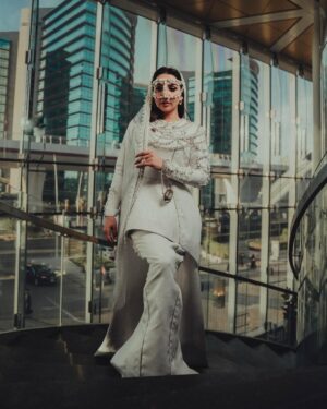 Heba Al-Hussein Instagram -
رؤية ملكية من الأناقة والقوة، حيث أرتدي زيًا مستوحى من اللؤلؤ، يعكس جمال البحر الأحمر الخالد، احتفالاً بكأس السعودية 2025
#كأس_السعوديه
A royal vision of elegance and strength, as I wear a pearl-inspired look reflecting the timeless beauty of the Red Sea, celebrating the glory of the glory of the Saudi Cup
✨👑🌊
#KingCup2025
Dress: @saraaltwaim.s
Makeup: @makeup_neuer
Hair: @dalya_hairstylest
📍@hiltonriyadh