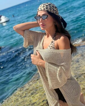 Heba Nour Instagram - Happy Sunday 🌊🤍