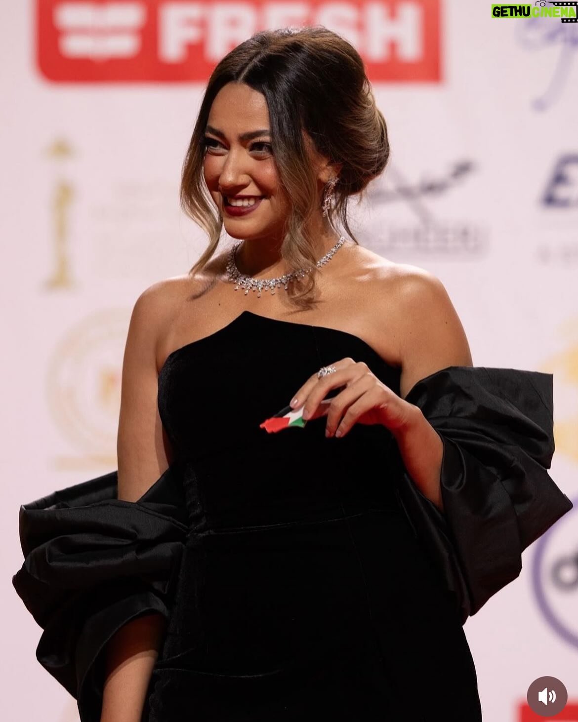 Hend Abdel Haleem - 33.8K Likes - The beautiful @hendabdelhalimofficial spotted in our velvet black gown in the red carpet of cairo film festival 24 🎥🖤

Makeup: @lobnafarid_ 
Hair: @haithamdahab00 
Jewelry: @iramjewelry_ 
@cairofilms