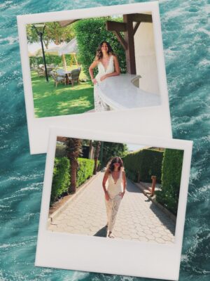 Hend Abdel Haleem Instagram - 💦🌿☀️
Coverup : @maisondorrazarrouk 🤍