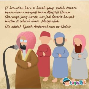 Herfiza Novianti Instagram - Salah satu kisah yang aku jadikan pelajaran.
Kalo anak-anak lagi āhebohā nya Masya Allah, coba belajar untuk bilang, āya Allah, anak soleeehh.. anak solehaahh.. anak pinteeer.. anak surgaa.. ini mah hafidz/hafidzah Qurāan..ā
*walaupun ngomongnya sambil tarik urat* š
Semoga Allah selalu memberikan pertolongan dalam mendidik anak-anak kita, dan semoga anak-anak kita menjadi anak yang bertaqwa kepada Allah Subhanahu wa Taāala. Aamiin..
Sumber: @taqwart