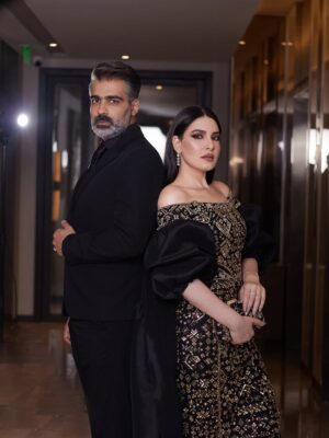 Hiba Al-Durri Instagram - Back to back.. unbreakable💪🏻
Thank you my team
Stylist: @eliekhallil5
Dress: @labourjoisie
Bag: @scudo_bags
Makeup: @azharhubail
Hairstylist: @zainab.shamlooh
Photographer: @ahmd.e17