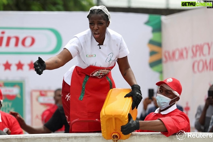 Hilda Baci - 128.4K Likes - @hildabaci reminded us yesterday, that greatness can begin in the simplest of places, even in a pot of rice. 
With imagination and courage, she turned Jollof, our beloved national treasure, into a story that carried Nigeria’s culture to the world. 
In the scale of her effort and in the generosity of its sharing, she proved that food is never just food. It is memory, it is pride, it is identity served to the world on a single plate.

I commend Hilda for the brilliance of her idea, for the heart behind its execution, and for attempting a Guinness World Record for the Largest Pot of Jollof Rice ever in such a creative way. 

She has shown us that creativity, like Jollof, is one of Nigeria’s greatest exports.

Some may say I am a little biased, but you see that smoky Jollof at the bottom of the pot… that will always be the truth. Smoky Jollof fans, gather here 🙋‍♂️ . If you know, you know.

📸: sodiqadelakun & @tobbinator