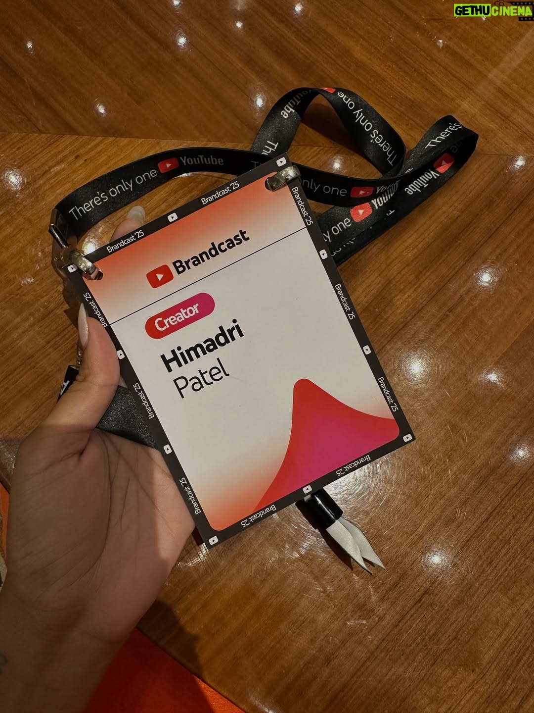 Himadri - 9.6K Likes - THERE's ONLY ONE @youtubeindia 
And with this we wrap up @youtubefanfest 2025♥️✨🫶🏼

#youtube #youtubefanfest #youtuber