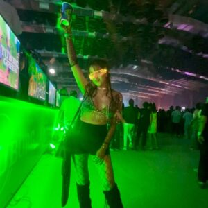 Himani Sharma Instagram - NO TECHNO
NO LIFE
KNOW TECHNO
KNOW LIFE 🎶 🎧
..
@borisbrejcha live in mumbai
..
..
#borisbrejcha #mumbai #techno #technolife #technodressup