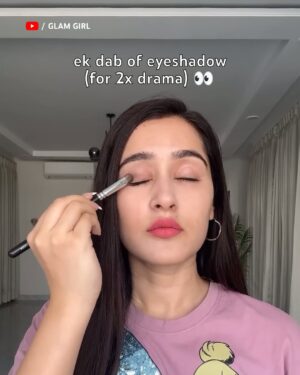 Himanshi Tekwani Instagram - glam girl has more fresh glam looks for you on her YouTube channel 💅
