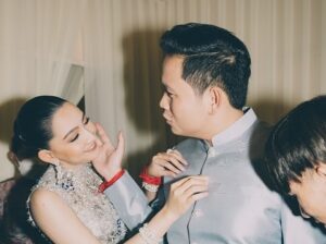 Hin Channiroth Instagram - Happy 1st anniversary 👩❤️👨 I love you @diamond_dy99