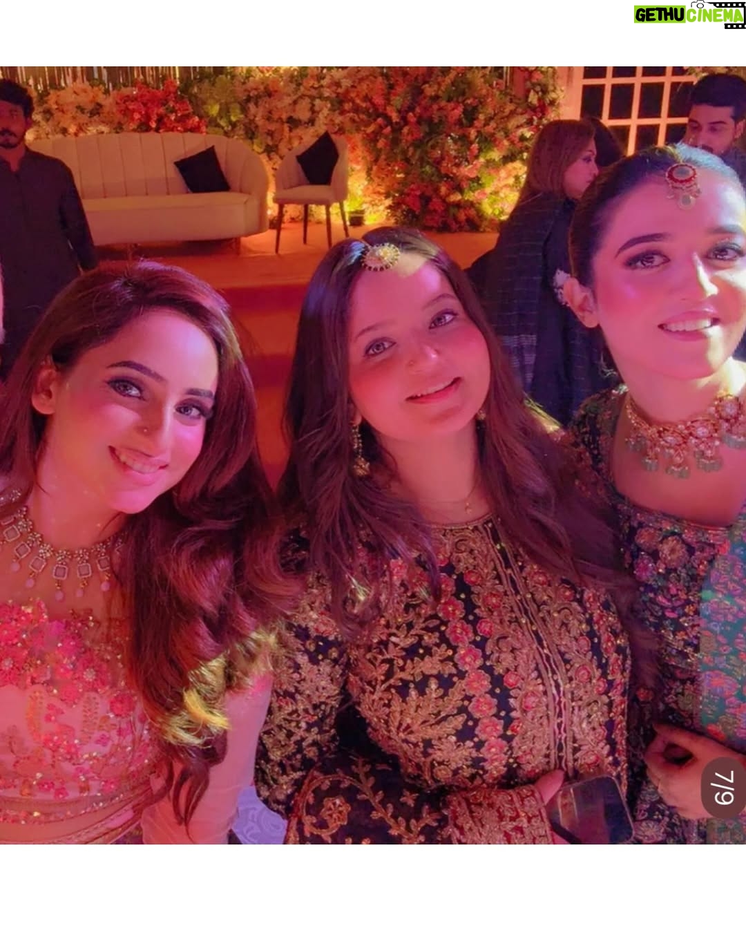 Inaya Khan - 17.8K Likes - 💜🌸✨
What a blast sangeet last night 🙌🏻✨ #rabesain 🌸
Wearing @zaraasif.official ✨✨
Photography @munibrehman_studio 📸📸
Makeup and styling by me ofcourse 🙌🏻💜