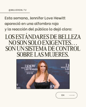 Ingrid Coronado Instagram - 🎠 La paradoja de nunca ser suficiente
Demasiado flaca.
Demasiado normal.
Demasiado joven. Muy vieja. Muy natural. Muy producida.
¿Cómo se gana un juego donde el objetivo es que pierdas?
Esta semana volvieron a criticar a Jennifer Love Hewitt por su cuerpo.
Hace años era porque tenía “de más”. Hoy, porque tiene “de menos”.
Antes la hipersexualizaban. Hoy la desprecian por envejecer.
Y yo me pregunto:
¿cuándo se nos permitirá simplemente SER?
💬 A veces me pasa…
me miro al espejo y veo lo que otros dijeron.
Celulitis. Piel que cambia. Inseguridad aprendida.
¿Te ha pasado?
Este no es un post sobre celebridades.
Es sobre ti. Sobre todas.
Sobre lo cansado que es intentar encajar en un molde que no existe.
🌹 Tu poder no está en encajar. Está en quien eres cuando ya no lo intentas.
💌 Si tú también estás harta de sentir que nunca eres suficiente…
Escríbeme MUJERÓN y te mando la liga de mi libro.
Que no te vuelvan a definir desde fuera.
#SoyMujerÓN #BastaDeEstándares #BellezaSinFiltro #DespiertaTuPoder #MujerReal #JenniferLoveHewitt #CuerpoConHistoria 💪💫
